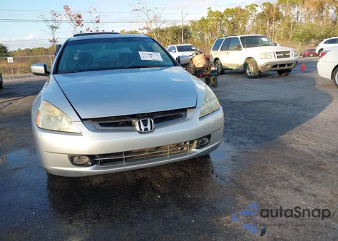 2003 Honda Accord 2.4 Ex from USA, damaged, VIN 1HGCM55673A094258